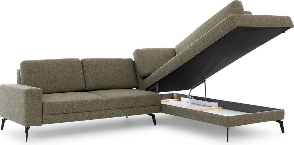 Narożnik prawostronny z funkcją spania Elentio L - UNI 8004 + Tauro 8202 - Limitowana oferta
