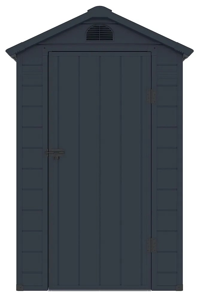 Schowek ogrodowy z antracytowej żywicy 1,39 m² - CESIO