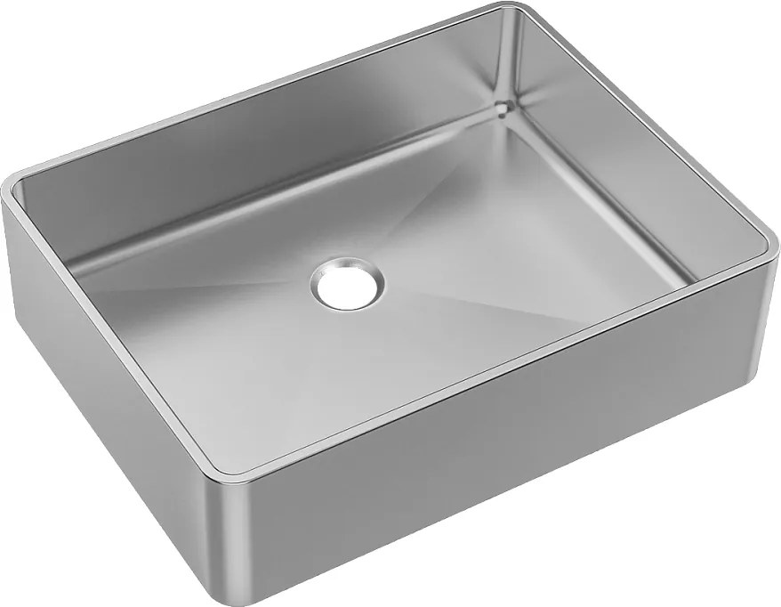 Luisa Umywalka 48x37 ze stali nierdzewnej