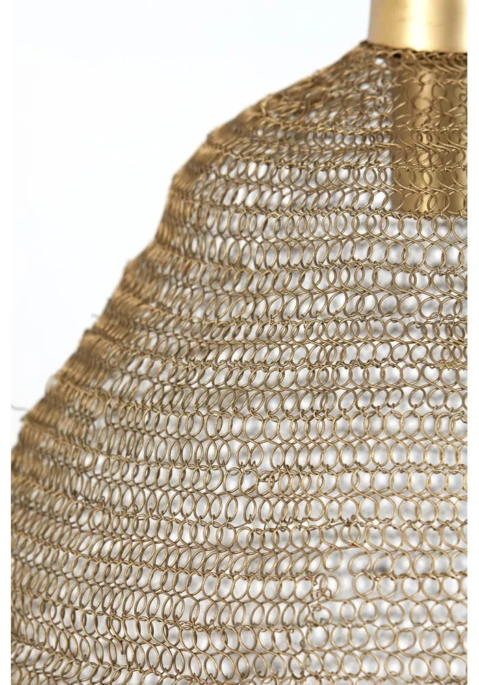 Lampa wisząca w kolorze brązu z metalowym kloszem ø 38 cm Nina – Light &amp; Living