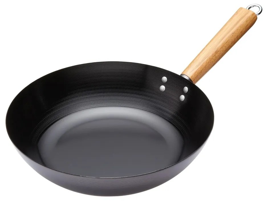 Patelnia WOK z powłoką nieprzywierającą Kitchen Craft Oriental, ⌀ 30 cm