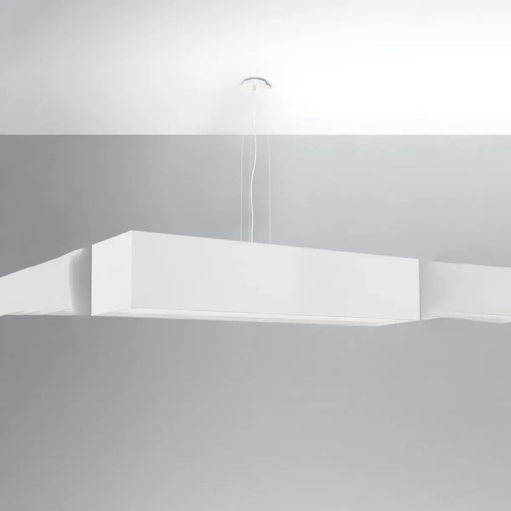 Żyrandol SANTA 120 biały SOLLUX  LIGHTING