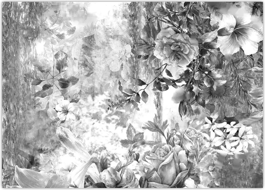 Obraz - Romantyczny ogród (70x50 cm)