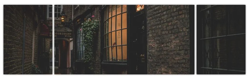 Obraz - Ulica w Londynie (170x50 cm)