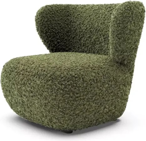 Sigrid – stylowy fotel do salonu z ergonomicznym oparciem i opcją drewnianych nóżek