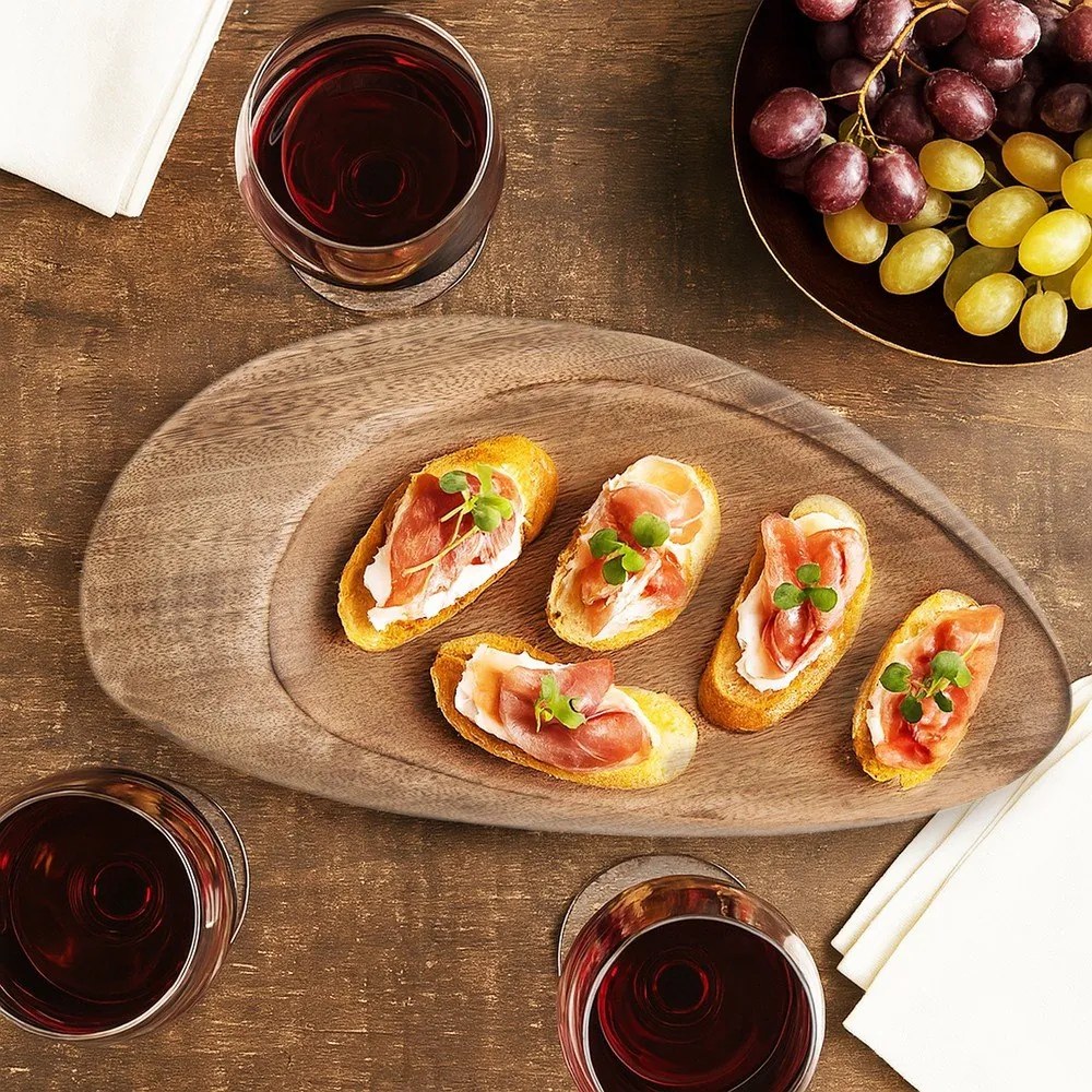 Drewniana taca 20x39 cm Mango – Orion