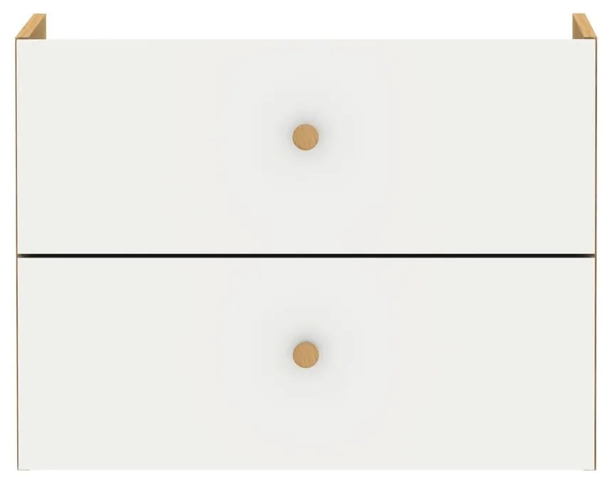 Biały element regału modułowego 43x33 cm Z Cube – Tenzo