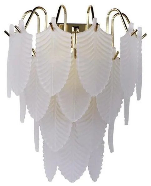 Searchlight 48910-1SB - Kinkiet FEATHER 1xE14/60W/230V