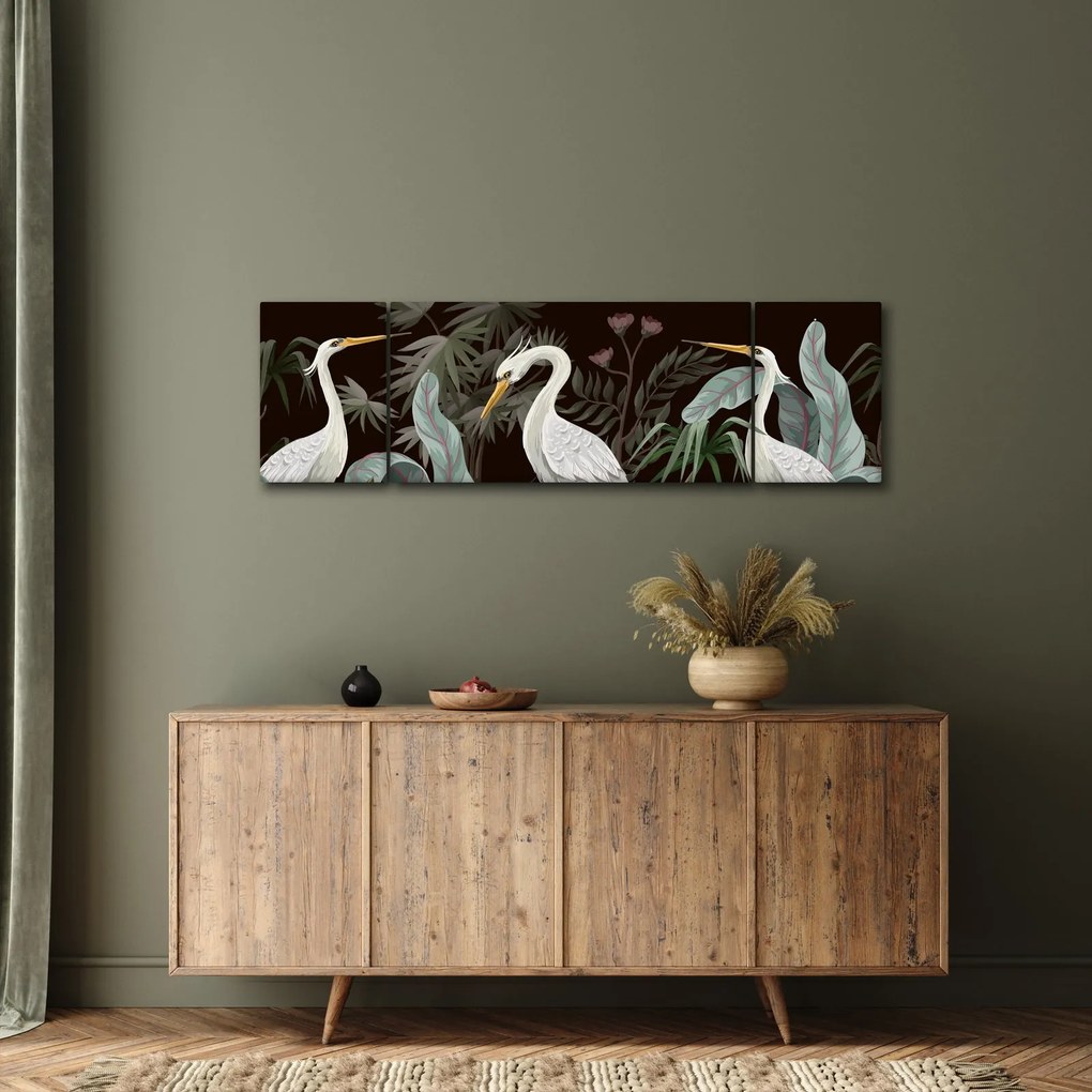 Obraz - Ptaki (170x50 cm)