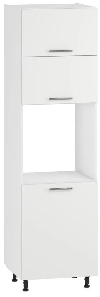 Szafka pod piekarnik 60 VENTO DP-60/214 biały mat HALMAR
