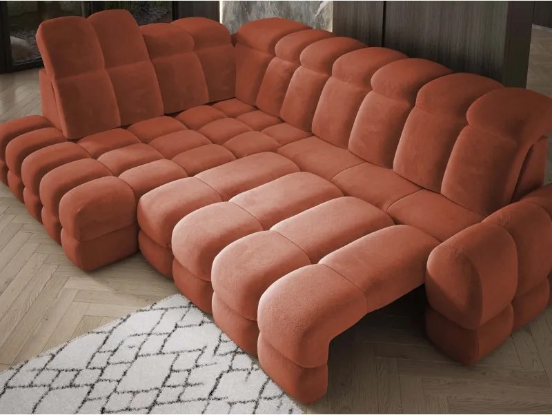 Narożnik TOLLO L z elektryczną regulacją siedziska WERSAL