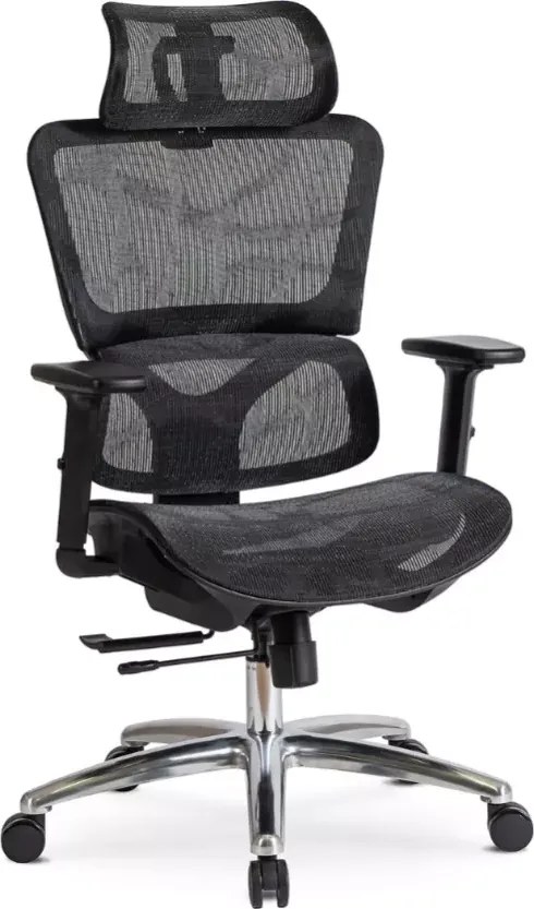 Ergonomiczny fotel Idylla z regulacją zagłówka i podłokietników