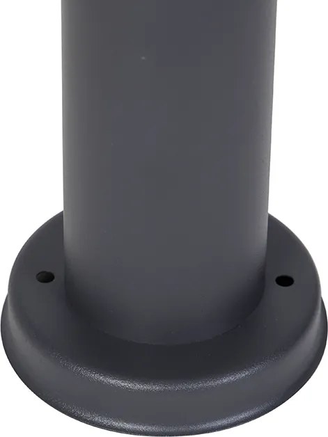 Inteligentny słup oświetleniowy zewnętrzny antracyt 45 cm z WiFi P45 - Rox