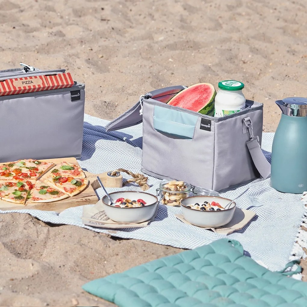 Keeeper Składana torba termoizolacyjna Nea L Aquamarine 13 l, L