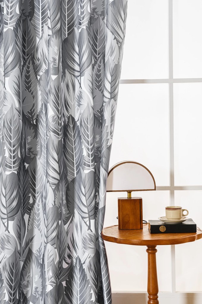 Zasłony designerskie PERUN 140x270 cm (2 szt.), wzorzyste