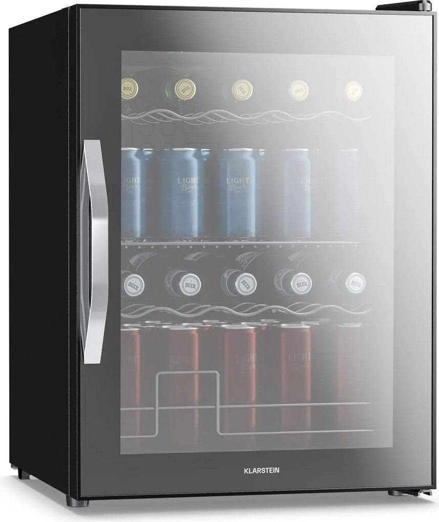 Klarstein Beersafe Reflect 60L Lodówka na Napoje Czarny