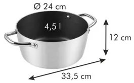 Tescoma Garnek GrandCHEF, 24 cm