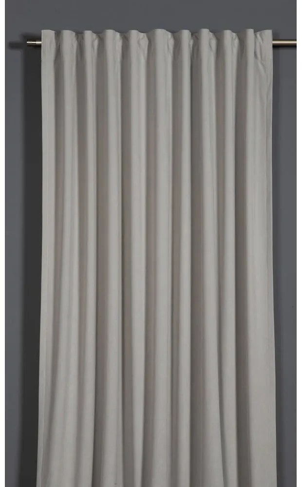Szara zasłona 135x245 cm Kord – Sehlbach