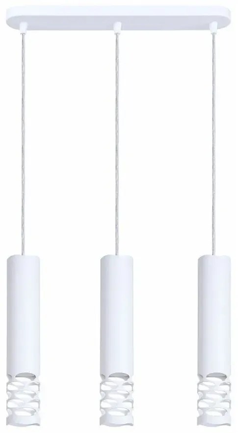 Potrójna podłużna lampa wisząca - K605-Lanow