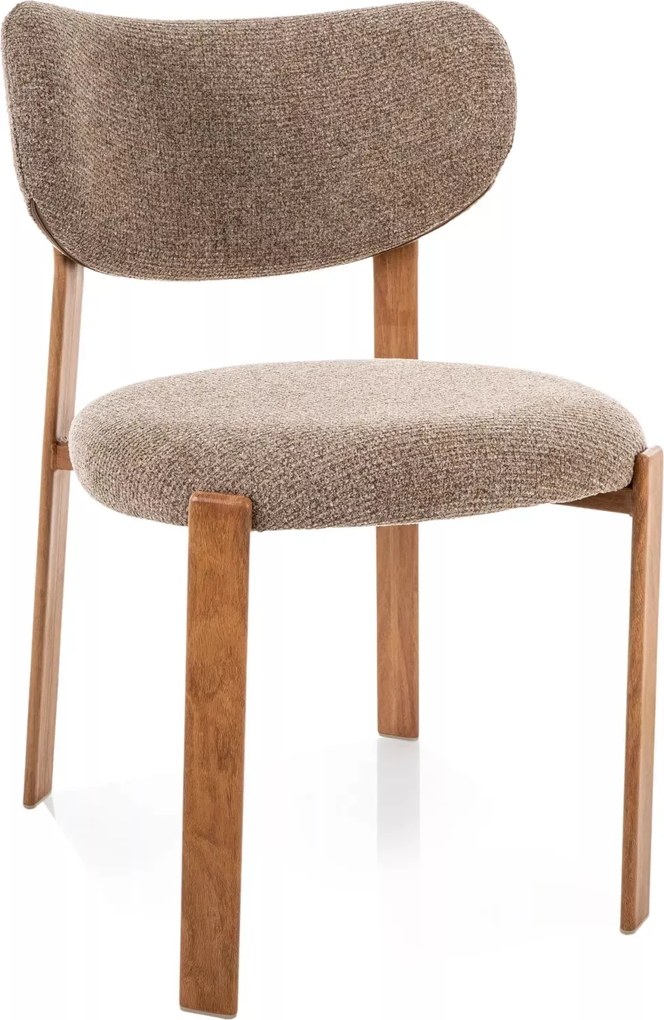 Tapicerowane krzesło do jadalni Rin D Signal, nogi dąb