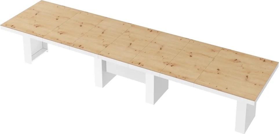 Stół rozkładany do 400 cm Largo Hubertus dąb