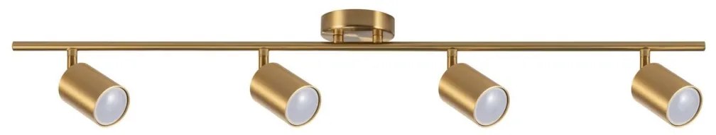 Ściemnialna oprawa punktowa LED RGBW GOLDI 4xGU10/6,5W/230V złota