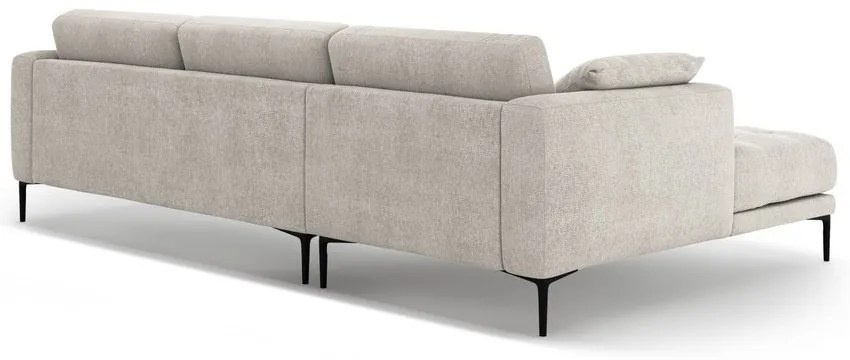 Beżowy narożnik (lewostronny/z szezlongiem) Bemy – Micadoni