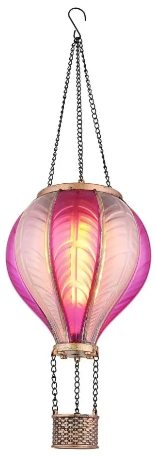 Globo 36136P - LED Wisząca ozdoba solarna 20xLED/0,5W/3V IP44 latający balon