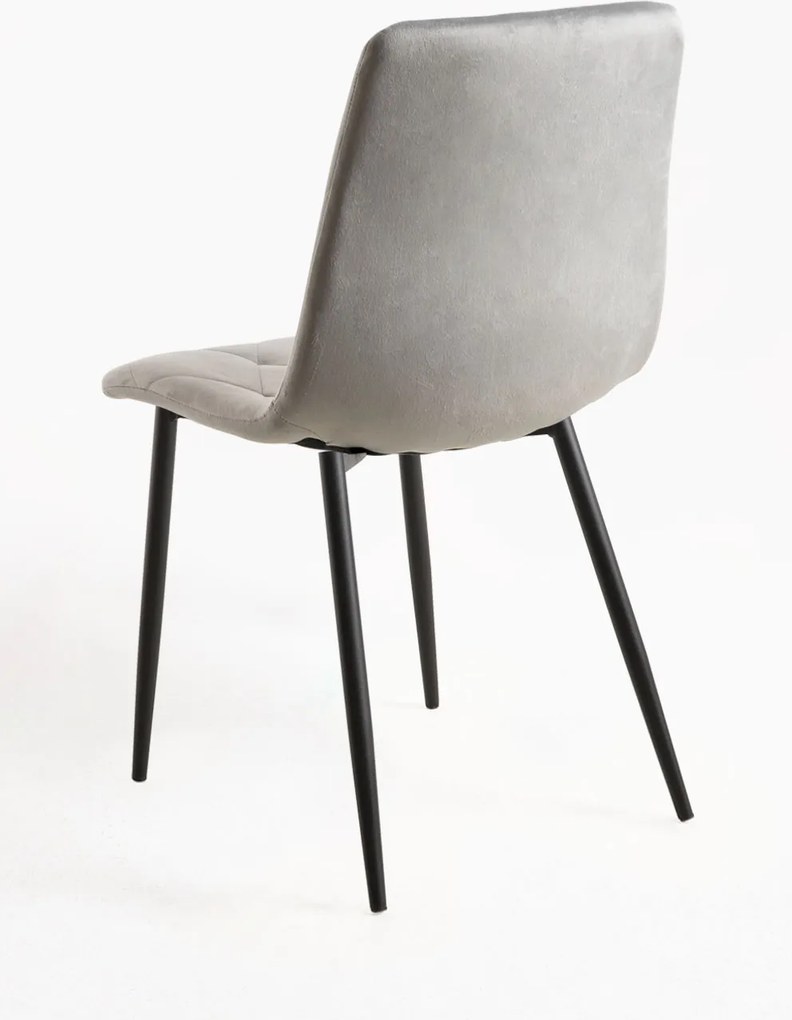 Zestaw 4 Krzese Lyke Aksamitne