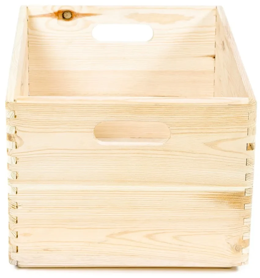 Drewniana skrzynka Compactor Custom, 40x30x23 cm