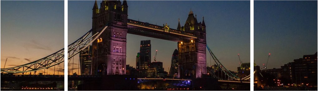 Obraz - Tower bridge (170x50 cm)