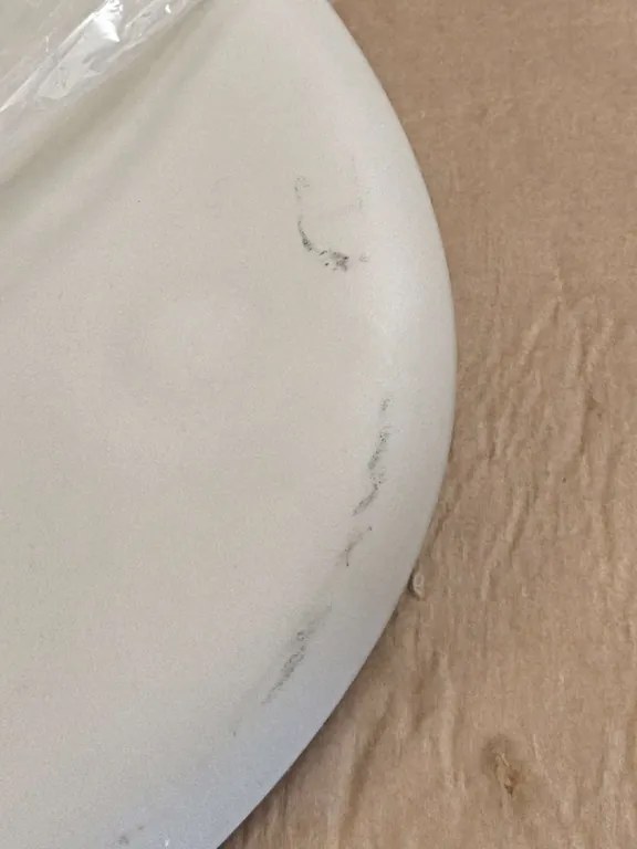 Promocja Krzesło do jadalni OSAKA plastikowe, beżowe II. jakość