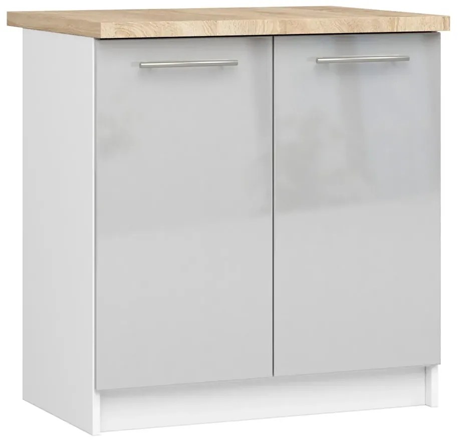 Szafka kuchenna dolna w kolorze szarym W4-B70