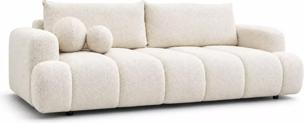 Kanapa Bloria z funkcją spania 156x200 cm – nowoczesna kanapa do salonu z pojemnikiem na pościel
