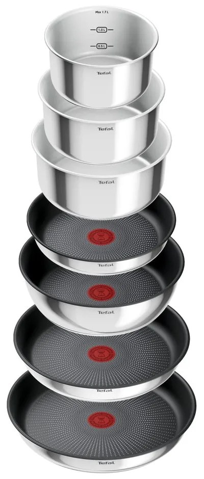 Zestaw garnków ze stali nierdzewnej 13 szt. INGENIO Emotion L897DS04 – Tefal