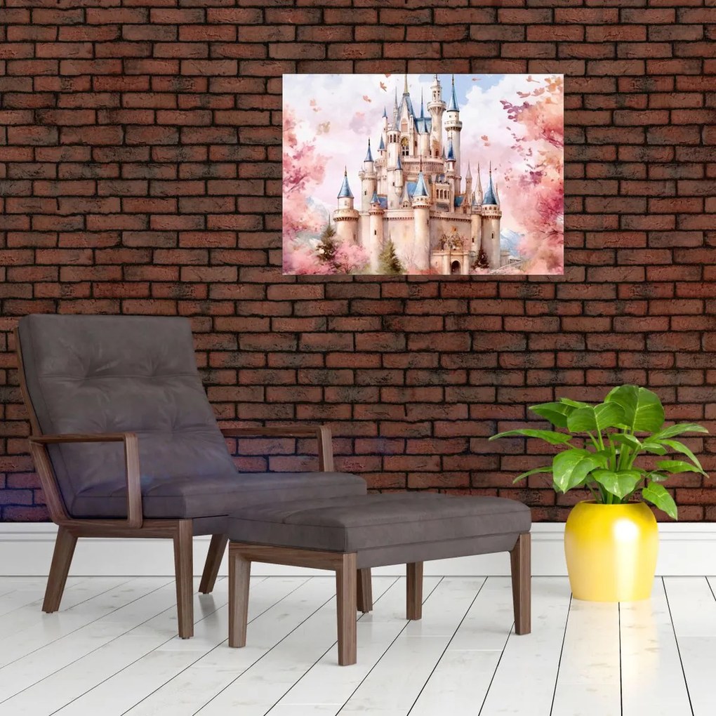 Obraz - Bajkowy zamek (70x50 cm)