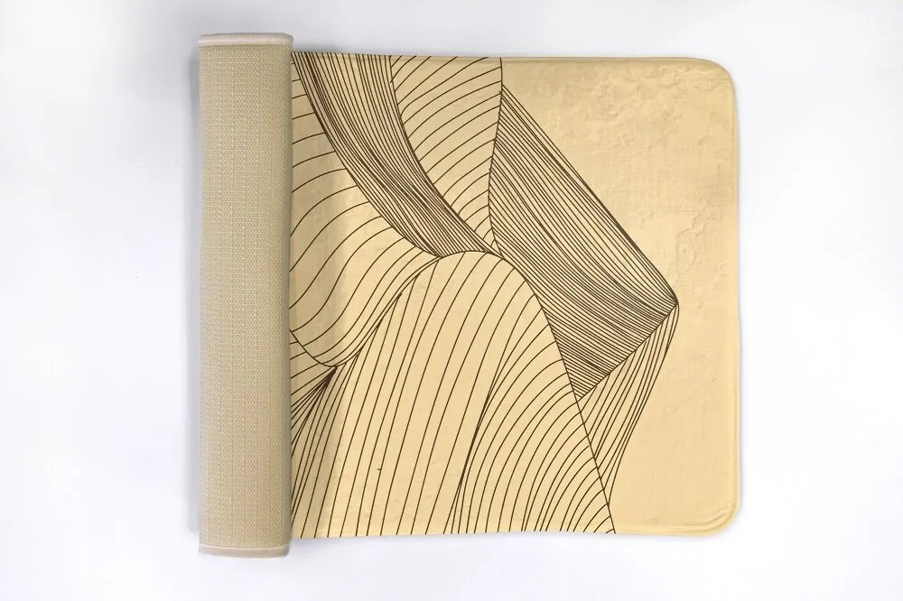 Dywanik łazienkowy Dywanik łazienkowy Pustynia Geometryczny