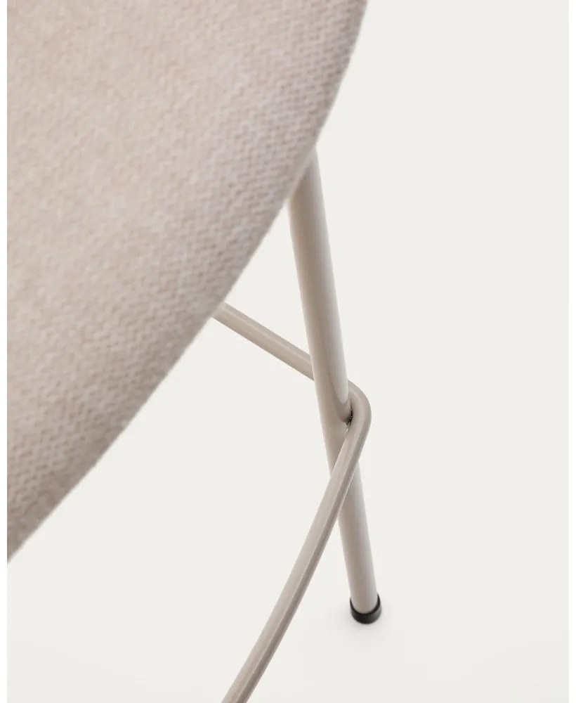 Beżowy hoker (wysokość siedziska 75 cm) Yvette – Kave Home