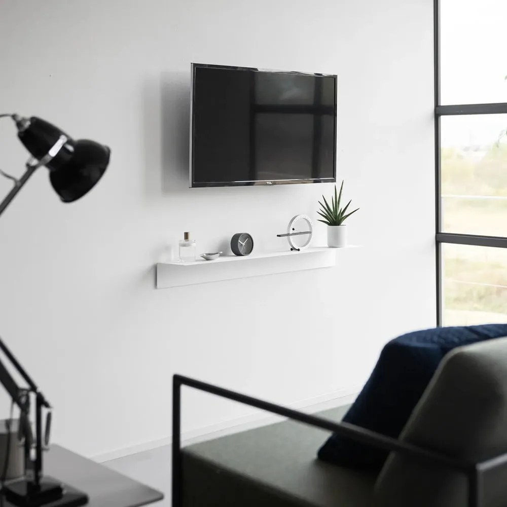 Biała metalowa półka 90 cm – YAMAZAKI