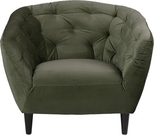 Pikowany fotel w stylu glamour Ria Vic
