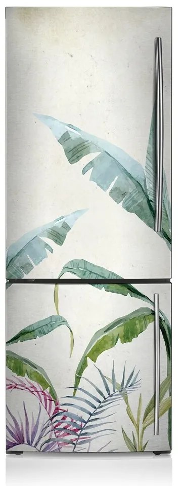 Osłona dekoracyjna na lodówkę Roślinność dżungli