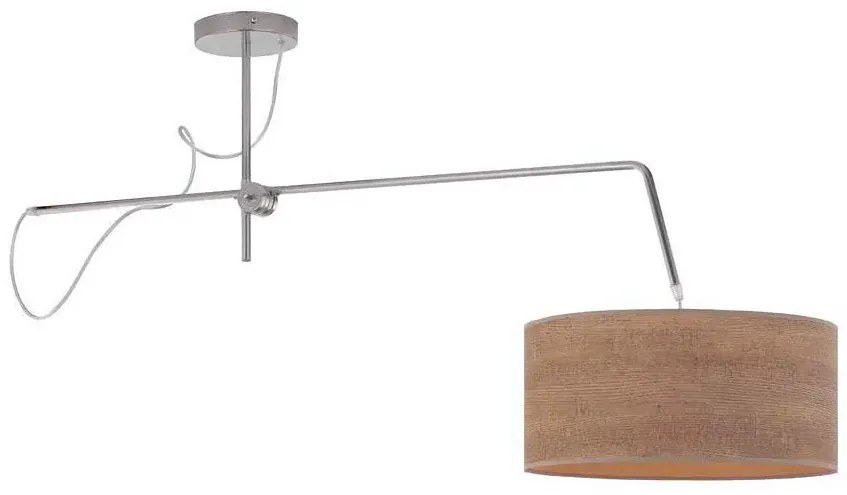 Regulowana lampa wisząca fornirowa R0-D20