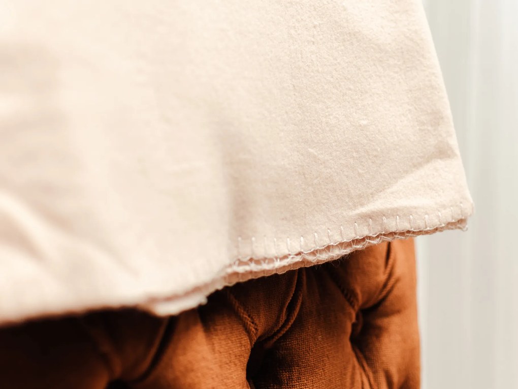 Koc polarowy FALISA beżowy Rozmiar: 160 x 200 cm