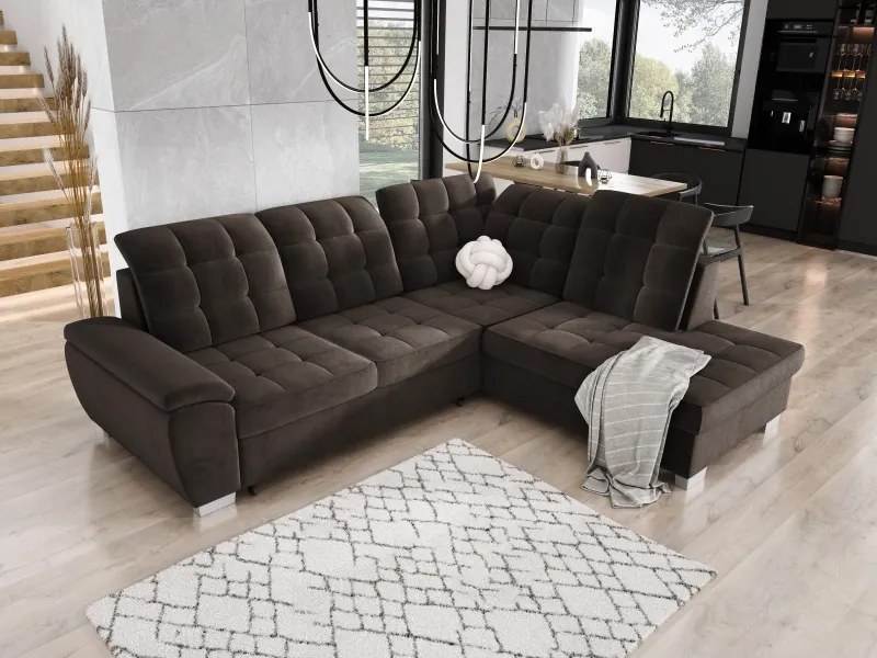 Narożnik LOTTA L wolnostojący Prawostronny tkanina SALVADOR 04 WERSAL