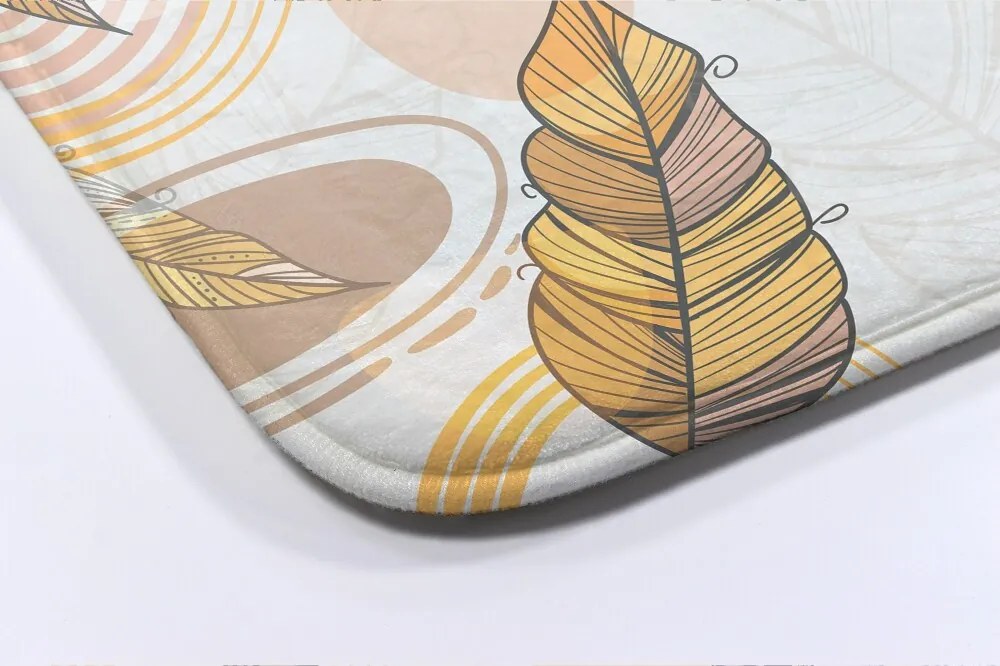 Dywanik do łazienki Dywanik do łazienki Żółte Liście