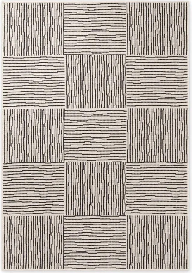 Czarno-kremowy dywan odpowiedni na zewnątrz 120x170 cm Haringey Nightingale – Ted Baker