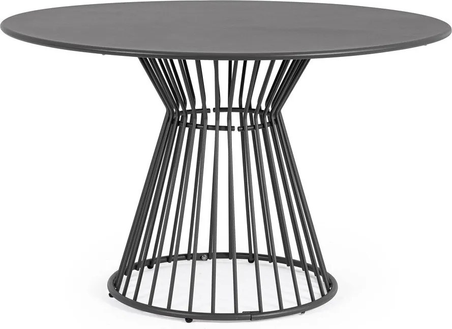 Stalowy okrągły stół ogrodowy ø 120 cm Austin – Bizzotto