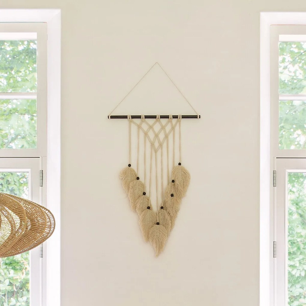 Makrama na ścianę SAFARI, 95 cm