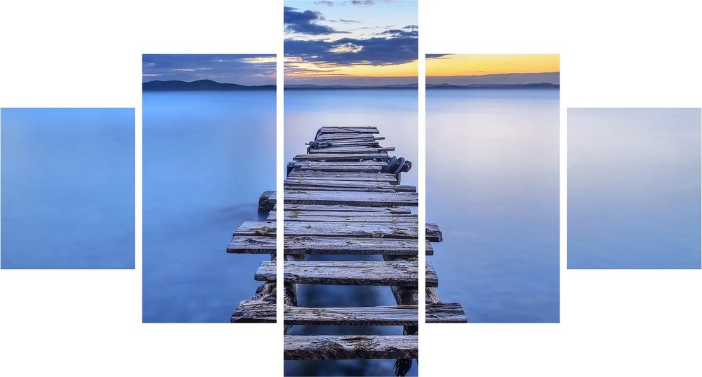 Obraz - Molo, Zadar, Chorwacja (125x70 cm)