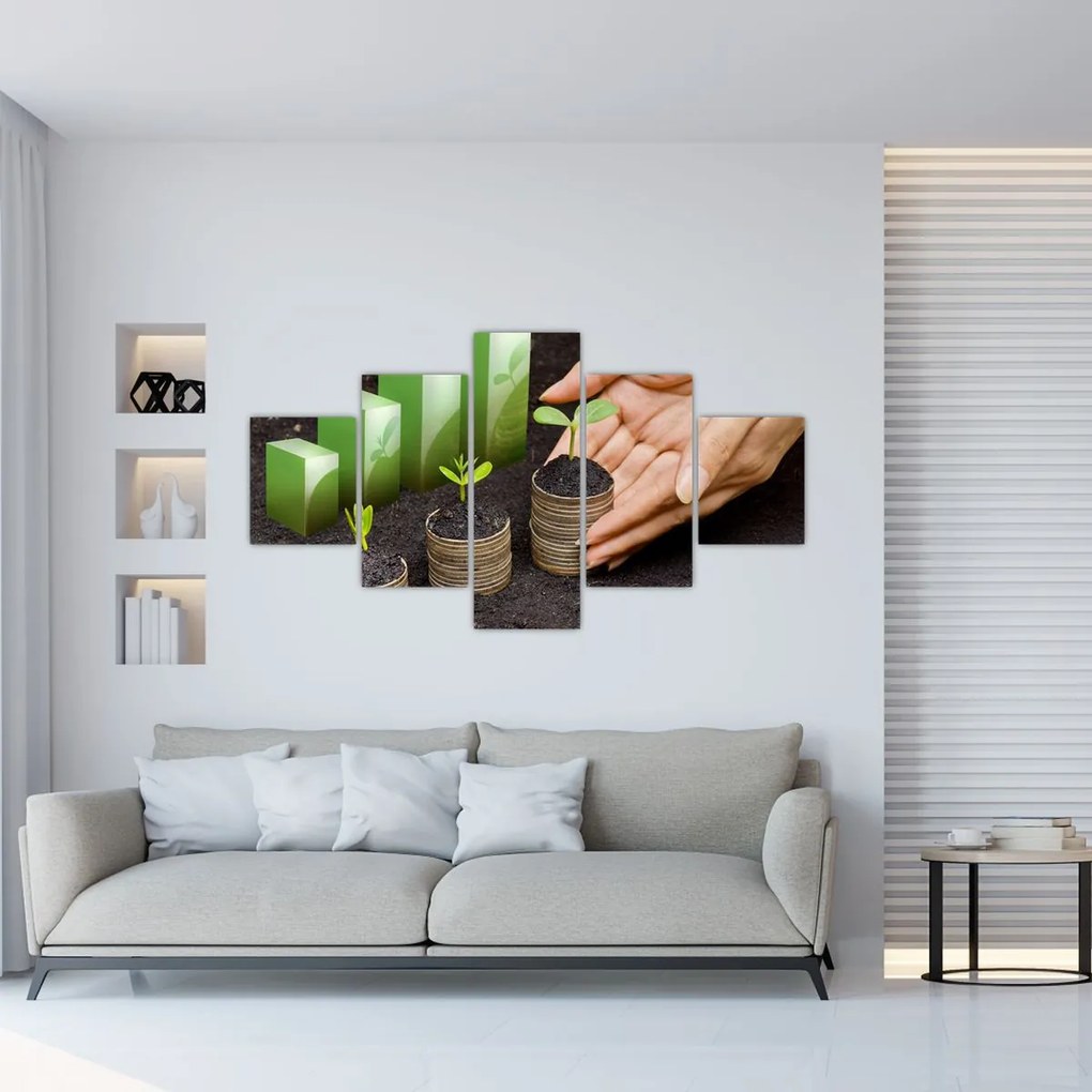 Obraz - Wzrost (125x70 cm)